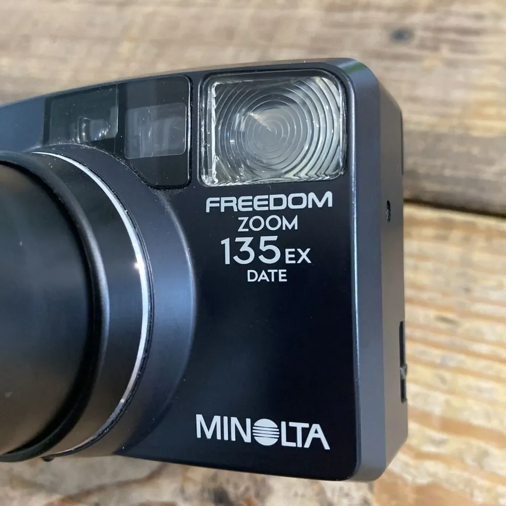Minolta Freedom Zoom 135EX Date 35mm Film - 38-135mm Macro - Read